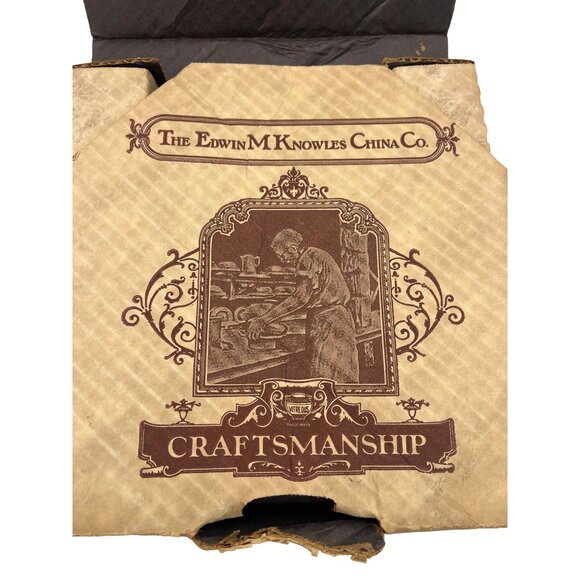 1987 Knowles Norman Rockwell Plate Shadow Artist 8.5" Bradex 84-R70-3.11 w/ Box - Picture 6 of 6